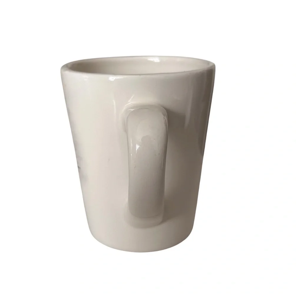 Williams Sonoma Holiday Snowman Holly Mug